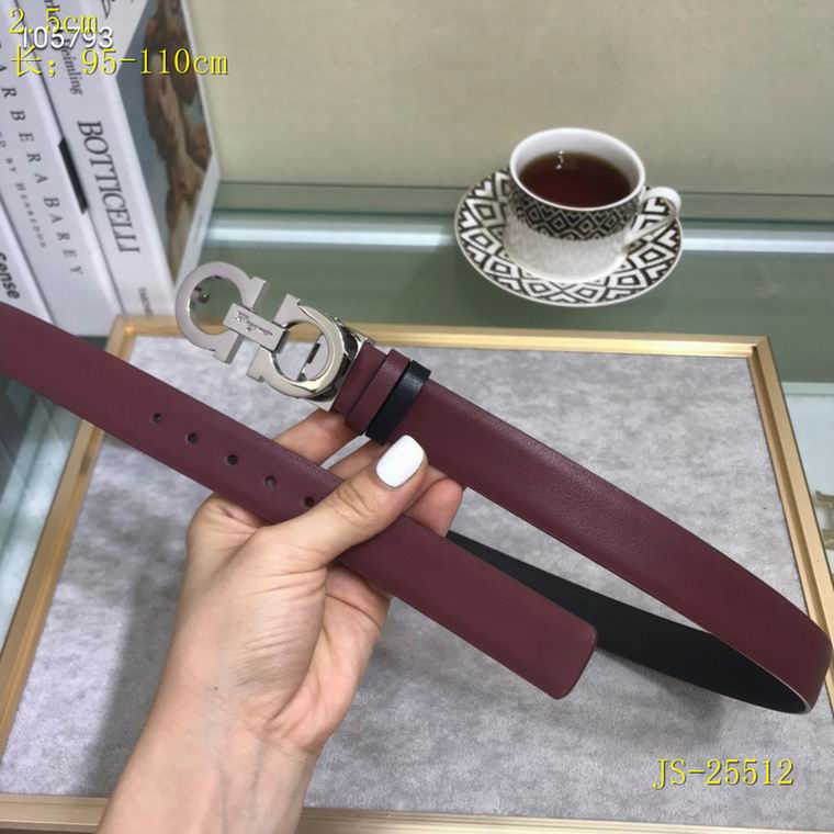 Ferragamo Belt 25mm 95-110cm 8L01